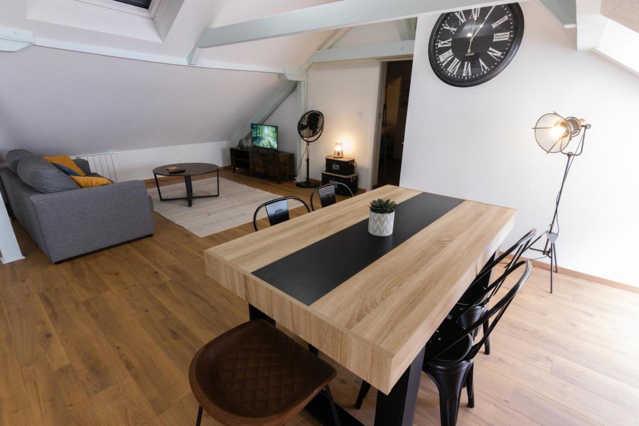 Appartement Atypique Proche Gare/ Dans L'Hyper-Centre Spacieux Pour 6P Au Coeur De Mulhouse Exterior photo